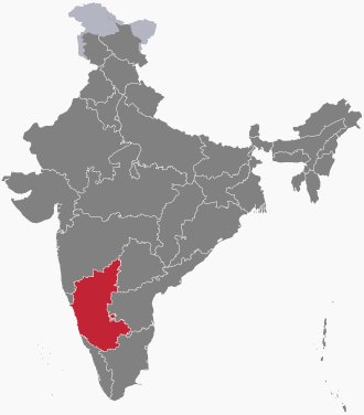 Karnataka Map – Service Area